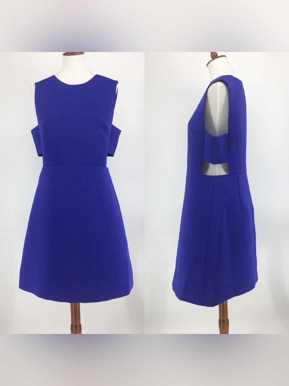 Kate Spade Breath of Fresh Air Side Cutout A-Line Mini Dress Size 10